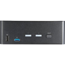 StarTech.com SV231DHU34K6 Tastatur/Video/Maus (KVM)-Switch Schwarz (SV231DHU34K6)