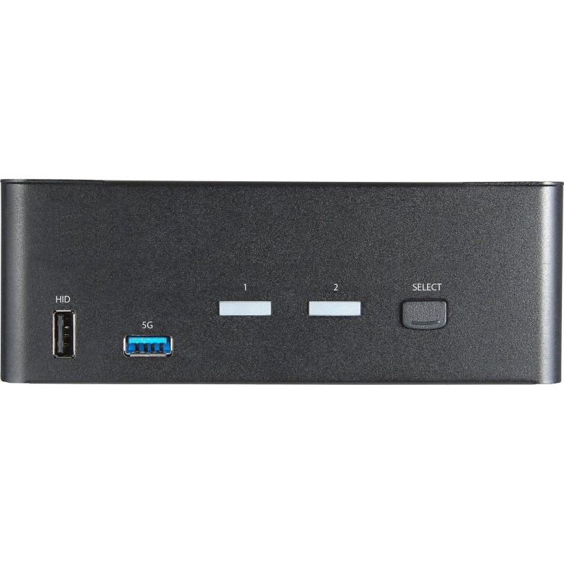 StarTech.com SV231DHU34K6 Tastatur/Video/Maus (KVM)-Switch Schwarz (SV231DHU34K6)