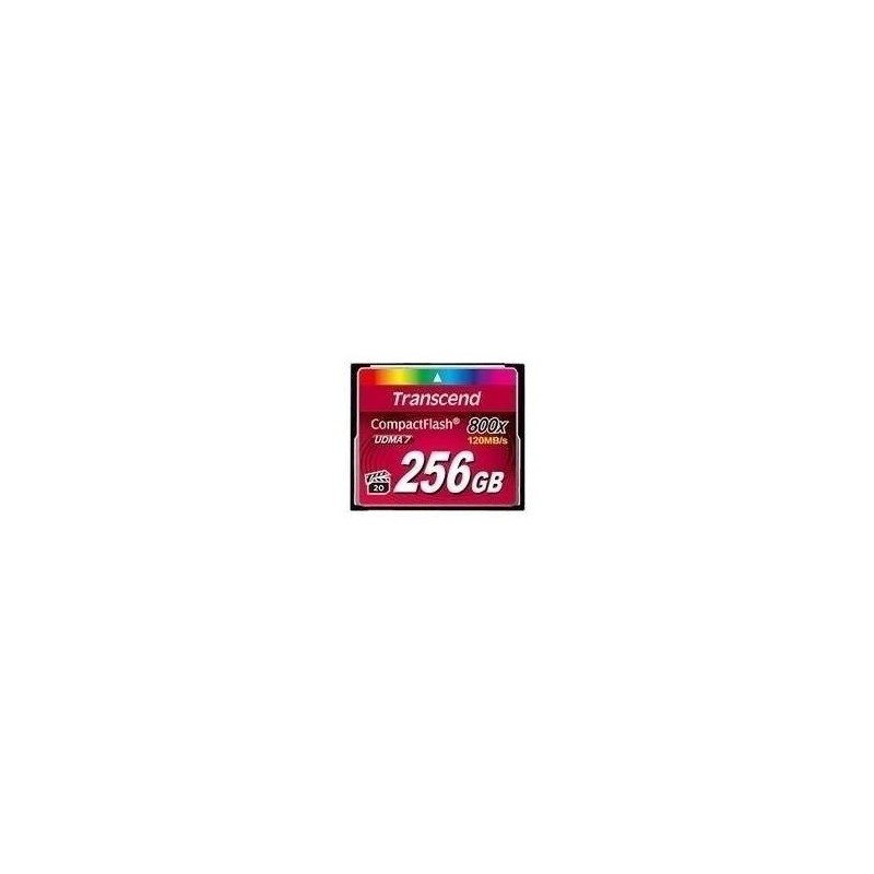 TRANSCEND 256GB CF Card 800X TYPE I (TS256GCF800)