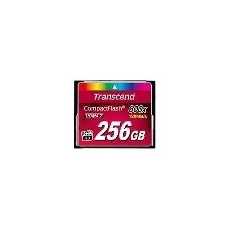 TRANSCEND 256GB CF Card 800X TYPE I (TS256GCF800)
