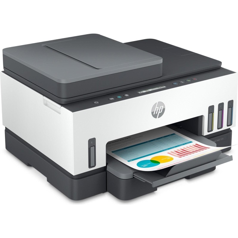 HP Inc HP Smart Tank 7305 All-in-One - Multifunktionsdrucker - Farbe - Tintenstrahl - nachfüllbar - Letter A (216 x 279 mm)/A4