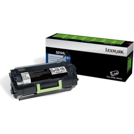 Lexmark 522HL - Tonerpatrone - 1 - 25000 Seiten - LCCP, LRP - für Lexmark MS710dn, MS711dn (52D2H0L)