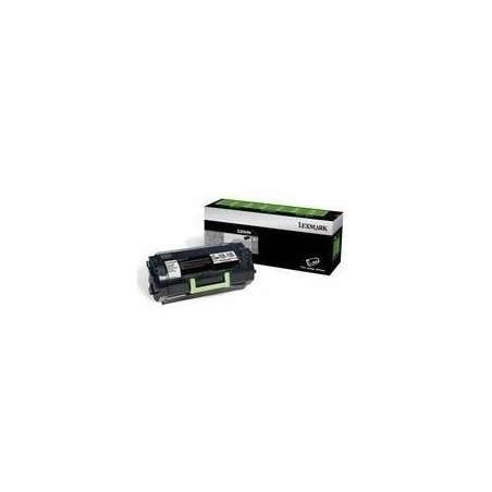 Lexmark 520XN - Tonerpatrone für Etikettenanwendungen - Besonders hohe Ergiebigkeit - 1 x Schwarz - 45000 Seiten - Lexmark Corp