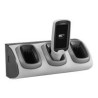 Zebra 3-Slot High Density Non-Locking Cradle - Handheld-Ladestation - 3 Ausgangsstecker - für Zebra MC18 Personal Shopper (CRD-