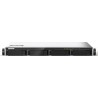 QNAP TS-435XEU-4G - NAS-Server - 4 Schächte - SATA 6Gb/s - RAID 0, 1, 5, JBOD - RAM 4 GB - iSCSI Support - 1U