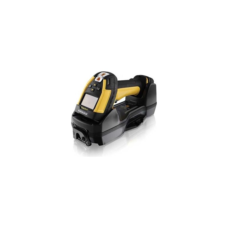 Datalogic PowerScan PM9600 - USB Kit - Barcode-Scanner - tragbar - 2D-Imager - decodiert - RF(433 MHz) (PM9600-DHP433RBK10)