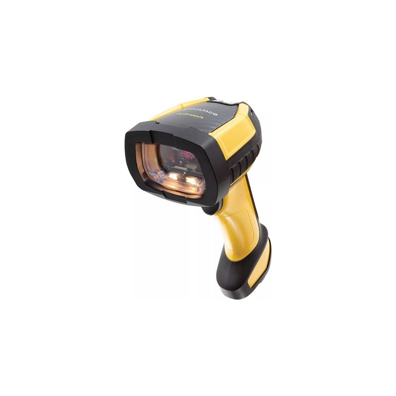 Datalogic PowerScan PM9600 - USB Kit - Barcode-Scanner - tragbar - HP - 2D-Imager - decodiert - RF(433 MHz) (PM9600-HP433RBK10)