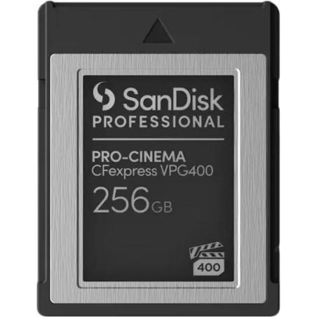 SanDisk PRO-CINEMA - 256 GB - CFexpress - 1700 MB/s - 1400 MB/s - Tropfsicher - Schwarz (SDPCVN4-256G-GNANN)