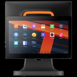 Sunmi T2s Lite, 39,6cm (15.6"), Full HD, KD, USB, RS232, BT, Ethernet, WLAN, Android, schwarz, orange Kassensystem, Retail, Bil