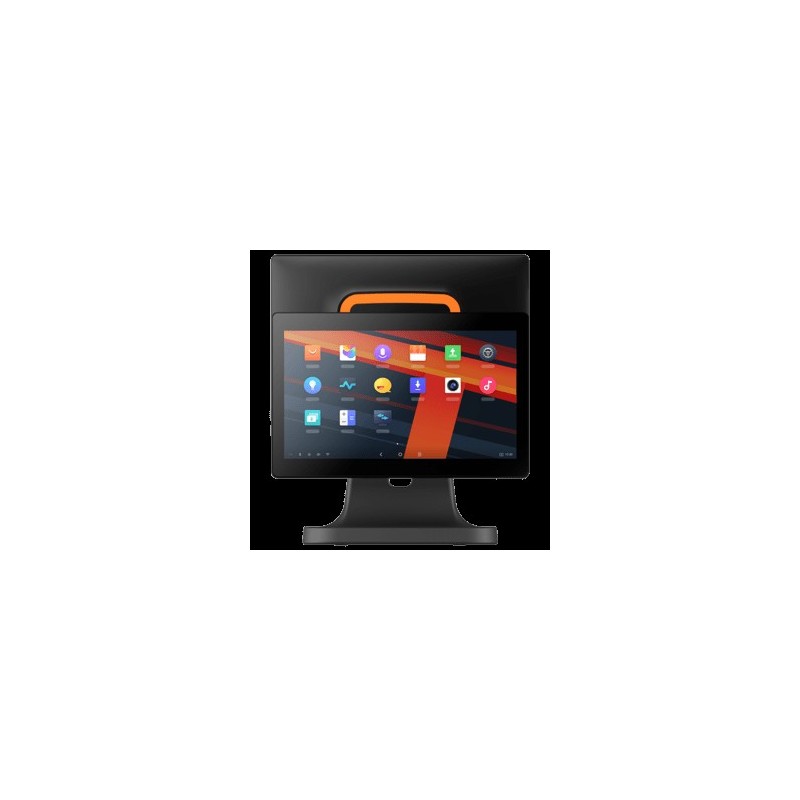 Sunmi T2s Lite, 39,6cm (15.6"), Full HD, KD, USB, RS232, BT, Ethernet, WLAN, Android, schwarz, orange Kassensystem, Retail, Bil