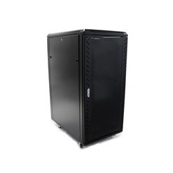 StarTech.com 25U 91,40cm (36") Knock-Down Server Rack Cabinet with Casters - Rack (belüftet) - 25U (RK2536BKF)
