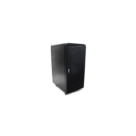 StarTech.com 25U 91,40cm (36") Knock-Down Server Rack Cabinet with Casters - Rack (belüftet) - 25U (RK2536BKF)