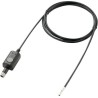 VOLTCRAFT Endoskop-Sonde Sonden-Ø 5.8 mm 3 m Wasserdicht, LED-Beleuchtung, Schwenkfunktion (102736)