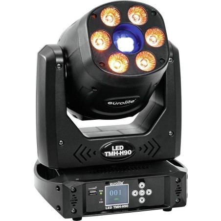 EUROLITE LED TMH-H90 Hybrid Moving-Head Spot/Wash COB (51786077)
