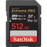 SanDisk Extreme Pro - Flash-Speicherkarte - 512GB - Video Class V60 / UHS-II U3 / Class10 - SDXC UHS-II (SDSDXEP-512G-GN4IN)