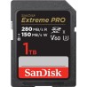 SanDisk Extreme Pro - Flash-Speicherkarte - 1TB - Video Class V60 / UHS-II U3 / Class10 - SDXC UHS-II (SDSDXEP-1T00-GN4IN)