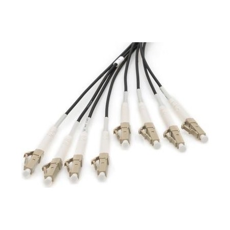 DIGITUS - Netzwerkkabel - LC/UPC Multi-Modus (S) zu LC/UPC Multi-Modus (S) - 75,0m - Glasfaser - 50/125 Mikrometer - OM4 - halo