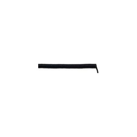 LAPP 73220263 Spiralkabel UNITRONIC SPIRAL 1200 mm / 1600 mm 6 x 0.25 mm² Schwarz 5 St. (73220263)