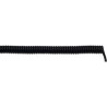 LAPP 73220263 Spiralkabel UNITRONIC SPIRAL 1200 mm / 1600 mm 6 x 0.25 mm² Schwarz 5 St. (73220263)