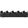 Zebra - Handheld-Ladestation - Ausgangsanschlüsse: 5 - 48,3 cm (19") - für Zebra TC22, TC27 (CRD-TC2L-BS5CO-01)