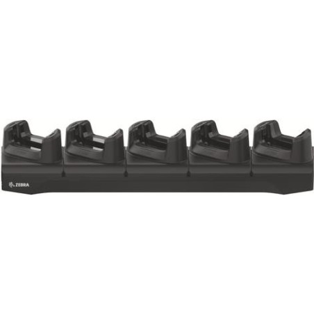 Zebra - Handheld-Ladestation - Ethernet, USB - Ausgangsanschlüsse: 5 - 48,3 cm (19") - für Zebra TC22, TC27 (CRD-TC2L-SE5ET-01)