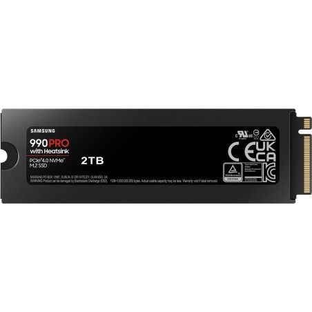 Samsung 990 PRO MZ-V9P2T0GW - SSD - verschlüsselt - 2TB - intern - M.2 2280 - PCIe 4,0 x4 (NVMe) - 256-Bit-AES - TCG Opal Encry