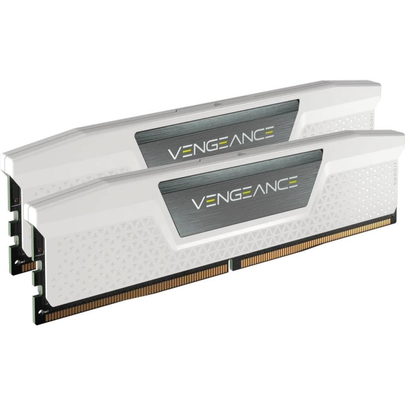 CORSAIR Vengeance RGB - DDR5 - Kit - 32GB: 2 x 16GB - DIMM 288-PIN - 2800 MHz / PC5-44800 - CL40 weiß (CMH32GX5M2B5600C40W)