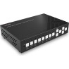 Lindy 5 Port KVM Switch HDMI 4K60 Seamless Multiview Fortschrittliche Switch-Lösung für HDMI- und USB Typ C-Quellen (32330)