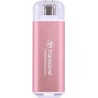 Transcend ESD300P - SSD - 1 TB - extern (tragbar) - USB 3.2 Gen 2x1 (USB-C Steckverbinder) - Rosy Pink (TS1TESD300P)