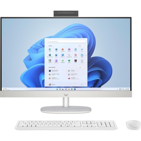 HP 27-cr0006ng AMD Ryzen 7 7730U 68,6 cm (27") 1920 x 1080 Pixel 16 GB DDR4-SDRAM 1 TB SSD All-in-One-PC Windows 11 Home Wi-Fi