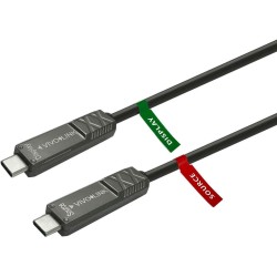 Vivolink PROUSBCMM15OP USB Kabel 15 m USB 3.2 Gen 2 (3.1 Gen 2) USB C Schwarz (PROUSBCMM15OP)