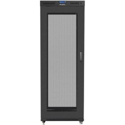 Lanberg FF01-8037-23BL Rack 37U Freistehendes Gestell Schwarz (FF01-8037-23BL)