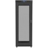 Lanberg FF01-8037-23BL Rack 37U Freistehendes Gestell Schwarz (FF01-8037-23BL)