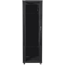 Lanberg FF01-6042-12B Rack 42U Freistehendes Gestell Schwarz (FF01-6042-12B)