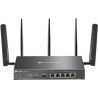 TP-Link Omada ER706W-4G V1 - Wireless Router - WWAN - 5-Port-Switch - 1GbE - WAN-Ports: 6 - Wi-Fi 6 - Dual-Band - 4G - wandmont