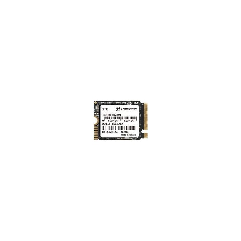 Transcend MTE310S - SSD - 1TB - intern - M.2 2230 - PCIe 4,0 x4 (NVMe) (TS1TMTE310S)
