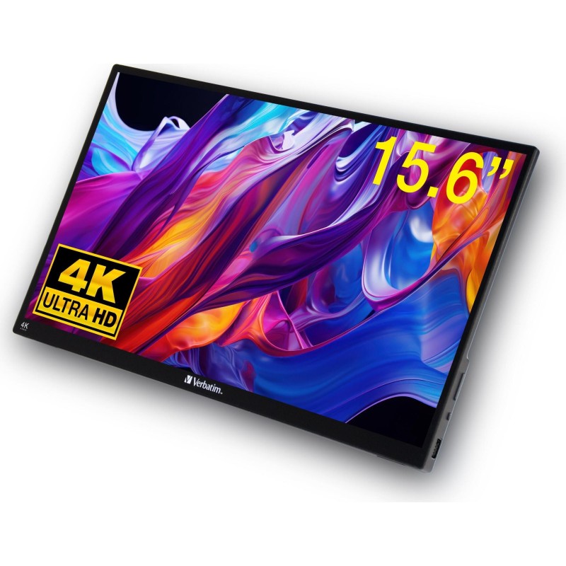 Verbatim 32238 Computerbildschirm 39,6 cm (15.6") 3840 x 2160 Pixel 4K Ultra HD LCD Touchscreen Schwarz (32238)