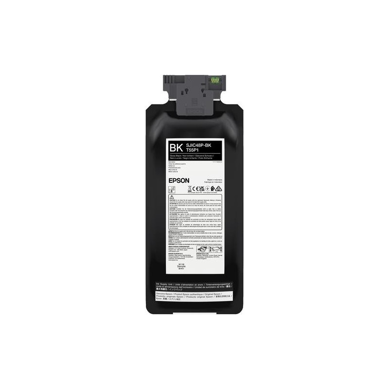 Epson T55P1 - 480 ml - Schwarz - original - Box - Tinten-Packung - für EPL C8000E (C13T55P140)