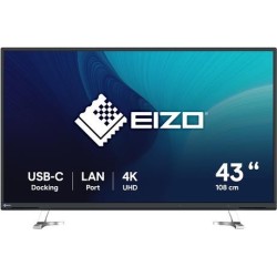 EIZO 108 cm (42,5") FlexScan EV4340X-BK schwarz - 42,5" - DisplayPort (EV4340X-BK)