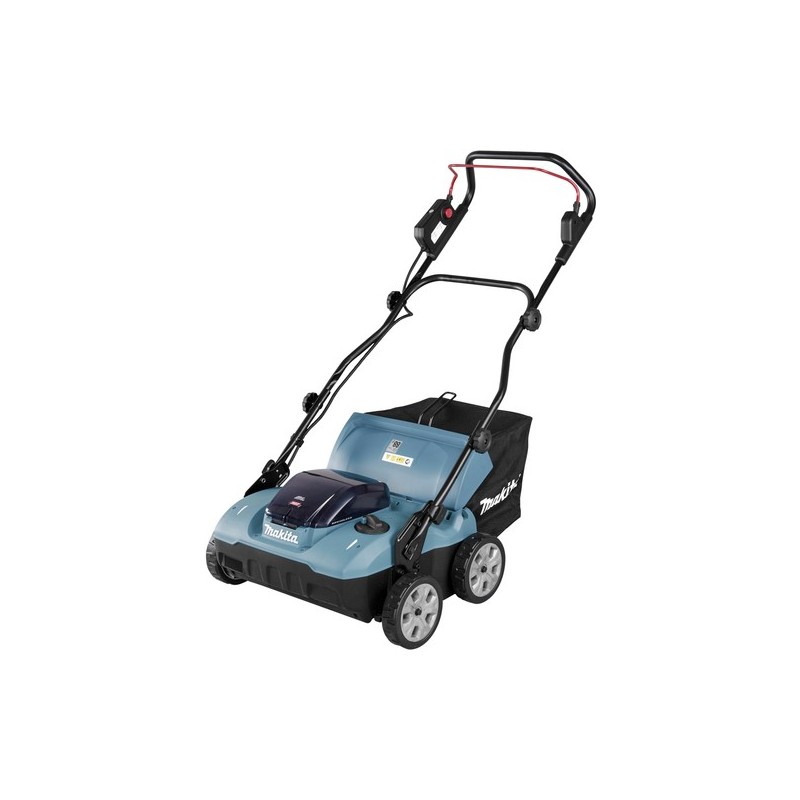 Makita UV001GZ Akku Vertikutierer ohne Akku Ladegerät Arbeitsbreite 38 (UV001GZ)