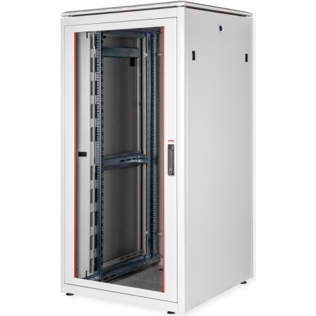 ROLINE 19 Zoll Netzwerkschrank Pro 32 HE 800x800 BxT Glastür grau (26.21.0058)