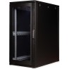 ROLINE 19 Zoll Serverschrank Pro 26 HE 600x1000 BxT schwarz Plexiglas (26.21.0148)