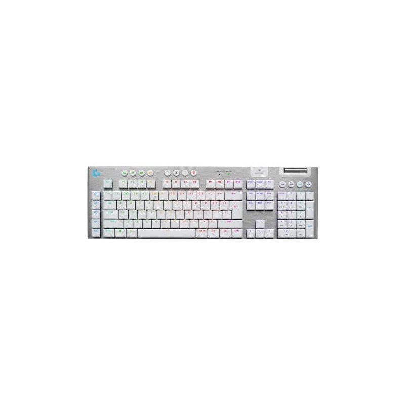 Logitech G G915 X - Tastatur - LIGHTSPEED - Hintergrundbeleuchtung - kabellos - Bluetooth 5,0, 2,4 GHz, USB - QWERTY - US Inter