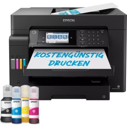Epson EcoTank ET-16655 C11CH71411 Multifunktionsdrucker - A3+ - 4-in-1 - 25 ipm - 4800 2400 dpi - Duplex - ADF - WLAN/LAN - Sch