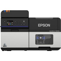 Epson ColorWorks C8000e (BK) - Etikettendrucker - Farbe - Tintenstrahl - Rolle (11,2 cm) - 600 x 1200 dpi - Gigabit LAN, USB 3,