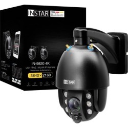 INSTAR IN-9820 4K schwarz 18003 IPÜberwachungskamera (INSTAR IN-9820 4K schwarz 18003)
