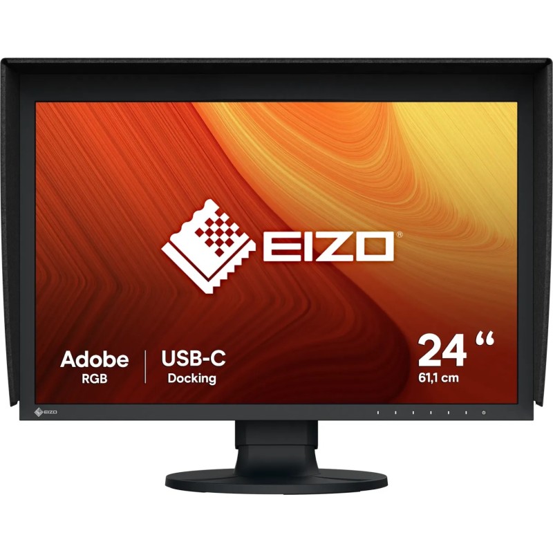 EIZO CG2400S ColorEdge, LED-Monitor 61.1 cm (24.1 Zoll), schwarz, WUXGA, IPS, USB-C, KVM-Switch (CG2400S)