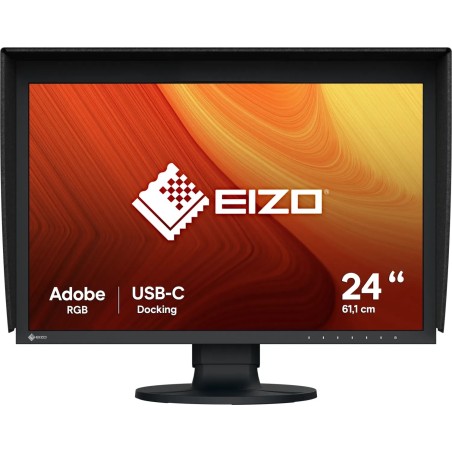 EIZO CG2400S ColorEdge, LED-Monitor 61.1 cm (24.1 Zoll), schwarz, WUXGA, IPS, USB-C, KVM-Switch (CG2400S)