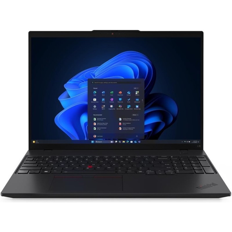 Lenovo ThinkPad L16 Gen 2 21SC 40.6 cm (16") Notebook - AMD Ryzen 5 Pro 215 / 3.2 GHz - Win 11 Pro - Radeon 740M - 16 GB RAM -