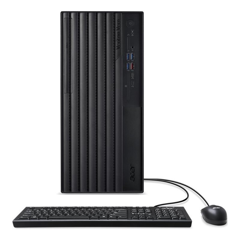 Acer Veriton Vero M4 VVM4720GT - Mid tower - Core i7 i7-14700 / 2.1 GHz - RAM 16 GB - SSD 512 GB - DVD SuperMulti - UHD Graphic